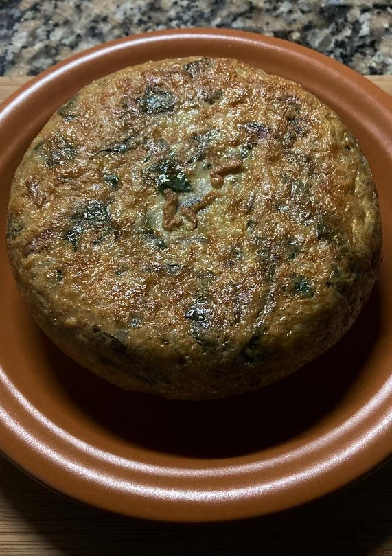 Una foto de Tortilla de Acelga y Arroz