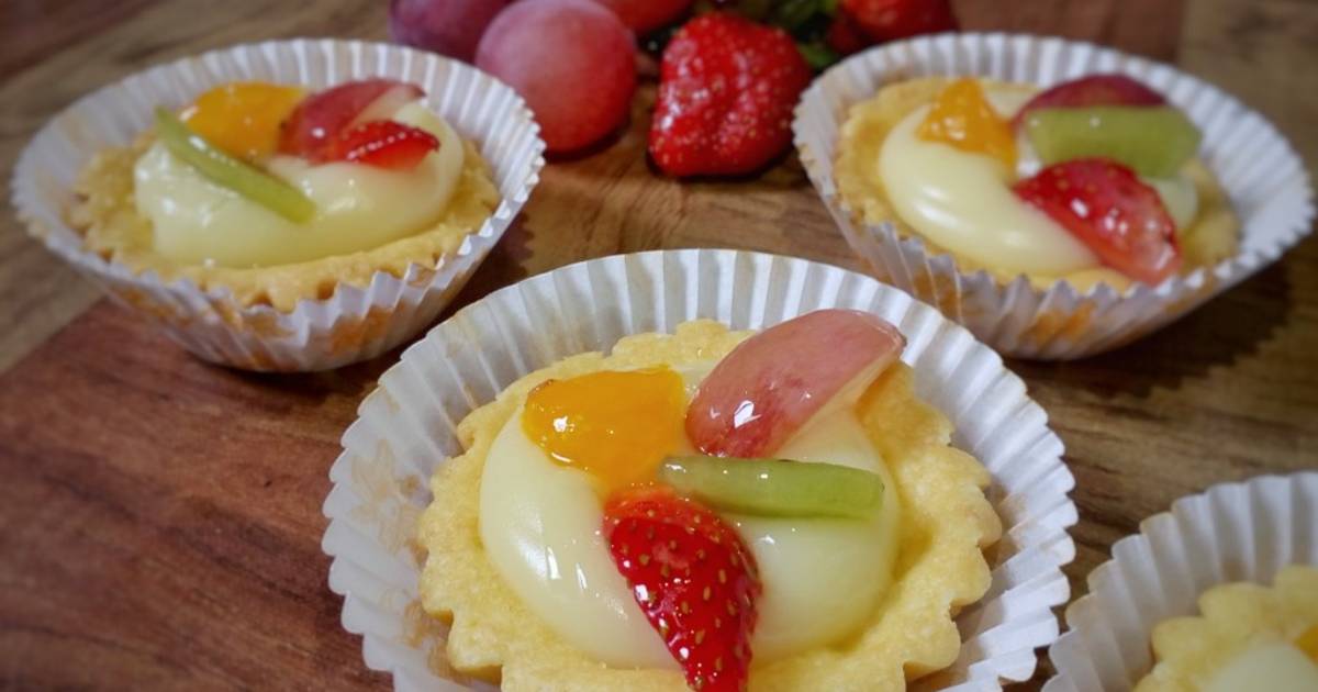 Resep Mini Fruit Tart Pie Buah Oleh Herlin Wulan Cookpad