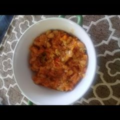 A picture of Chakalaka with broccoli & cauliflower.