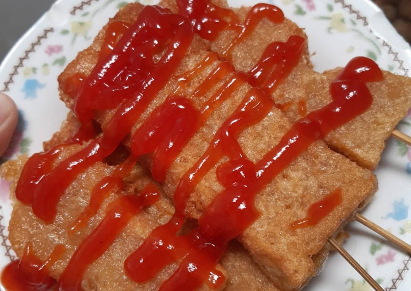 Sate Sosisan Palsu (Jajanan SD)