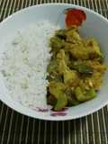 Curry de verduras y tofu