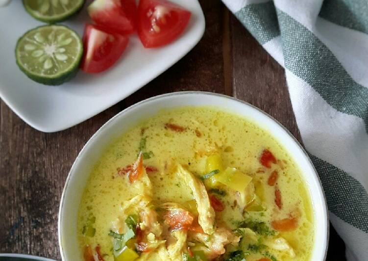 Langkah Mudah untuk Membuat Soto Ayam Santan, Bikin Ngiler