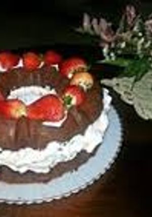 Una foto de Rosca de chocolate♥‿♥