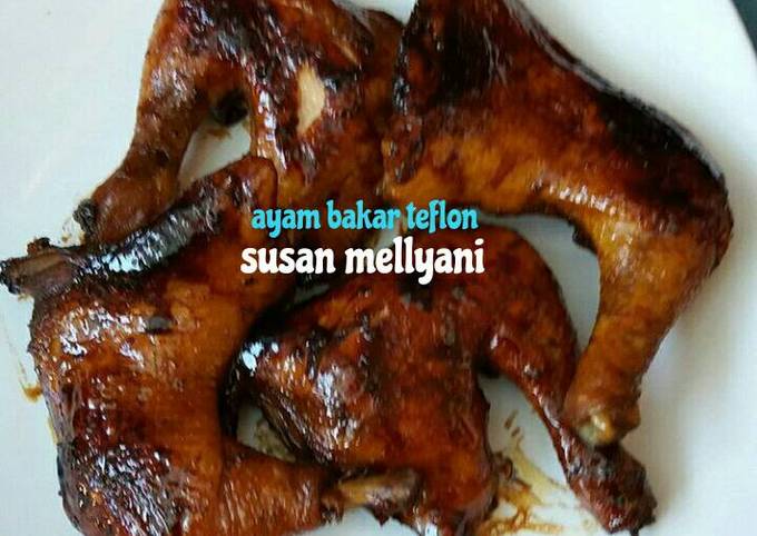 Resep Ayam Bakar Kecap Teflon 🍗 No Ribet 😉 Oleh Susan Mellyani Cookpad