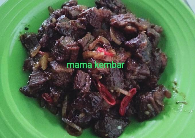 Sapi kecap lada hitam