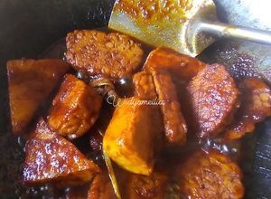 Foto resep Tempe Bacem, menu lauk simpel, enak, dan bikin ketagihan