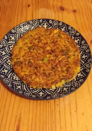 صورة لوصفة طورطية بالخضر