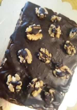 Una foto de Postre de turrón con avena