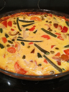 Una foto de Pastel de verduras