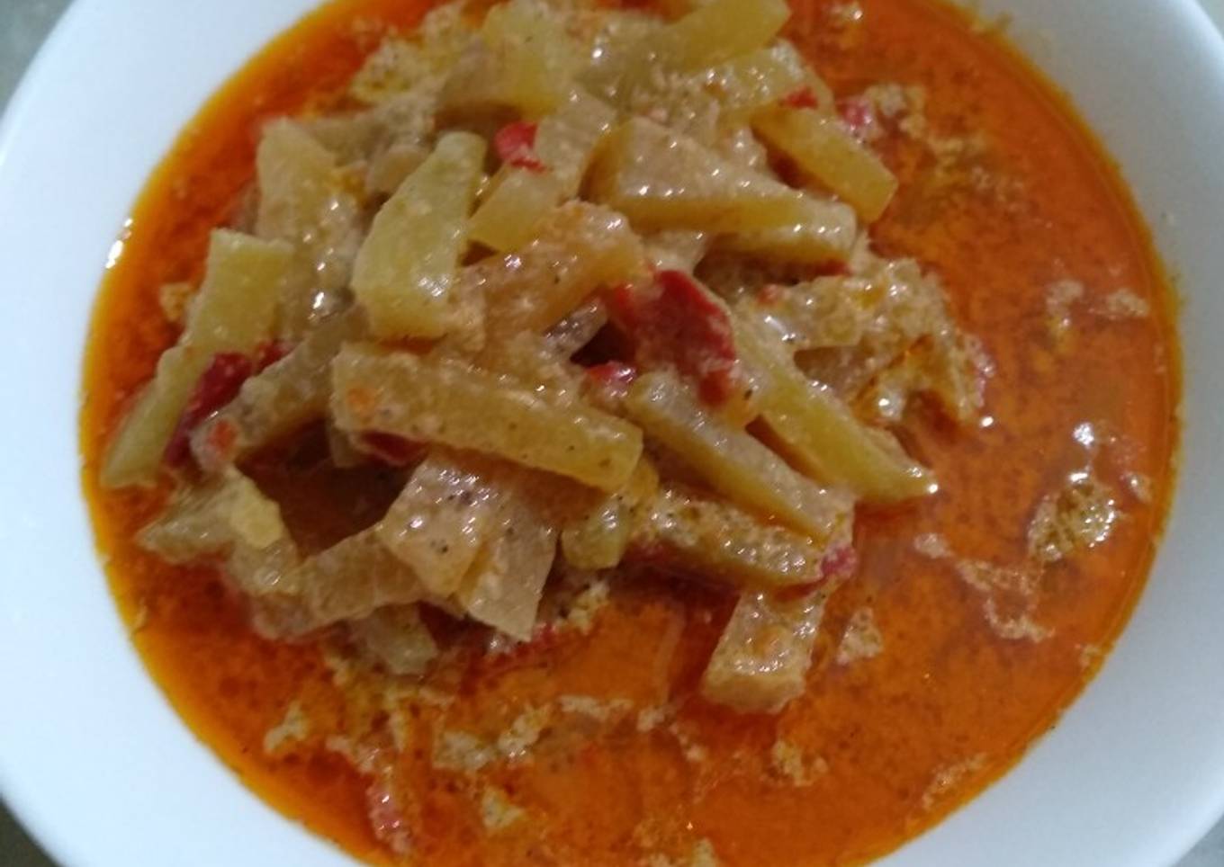 Maknyus Resepnya Resep Gulai Kulit Semangka Sederhana Bikin Ngiler