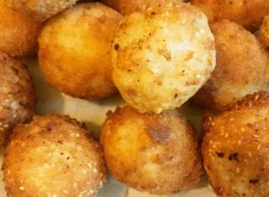 Una foto de Rice balls