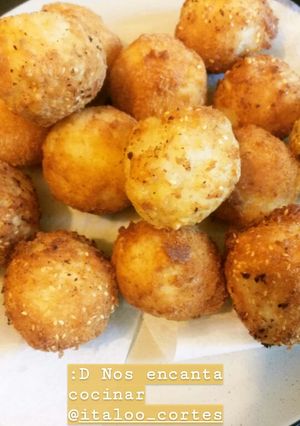 Una foto de Rice balls