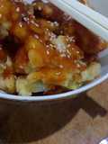 Coliflor agridulce (Estilo comida china)