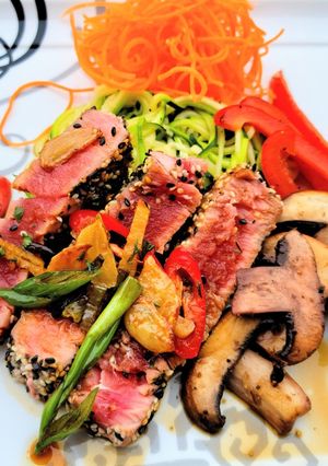 Sesame Crusted Tuna Sear রেসিপির প্রধান ছবি