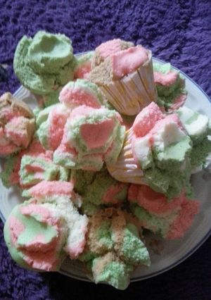 Foto resep Bolu kukus bunga mekar