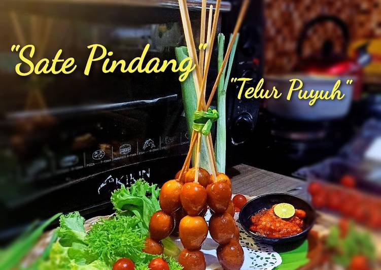 Resep Sate Pindang Telur puyuh Anti Gagal