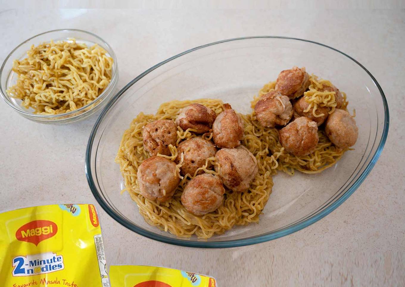 Maggi nest paddu