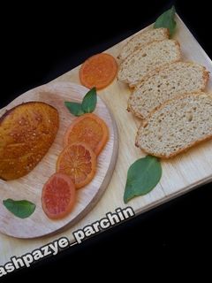 عکسی از دستور نان پرتقالی با فر دستساز 🌸