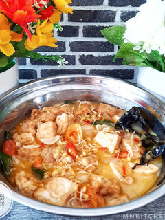 Foto resep Tumis Tauge Tahu Tempe Kuah Santan