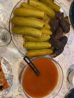 صورة لوصفة محشي كوسا ومحشي باذنجان يابس