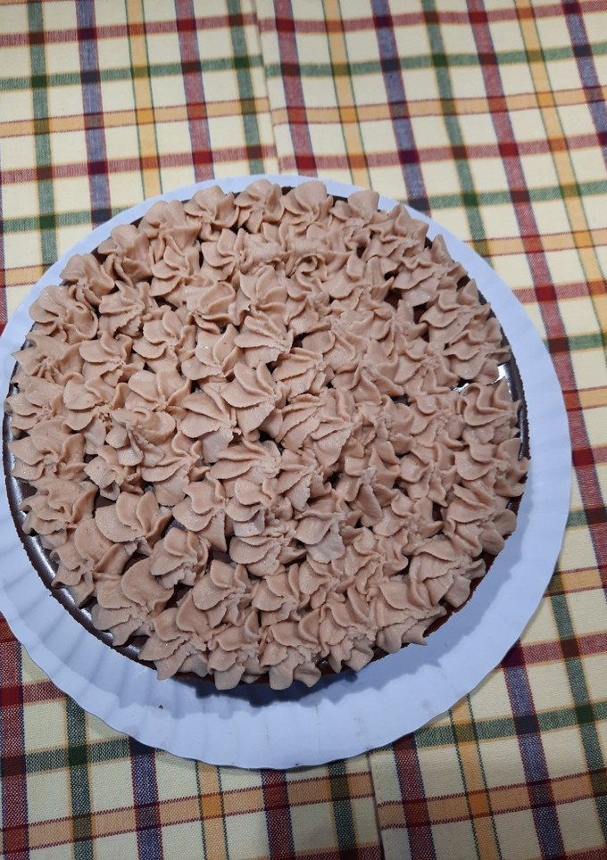 Una foto de Mousse de trufa