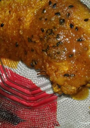 A picture of Pabda fish curry.