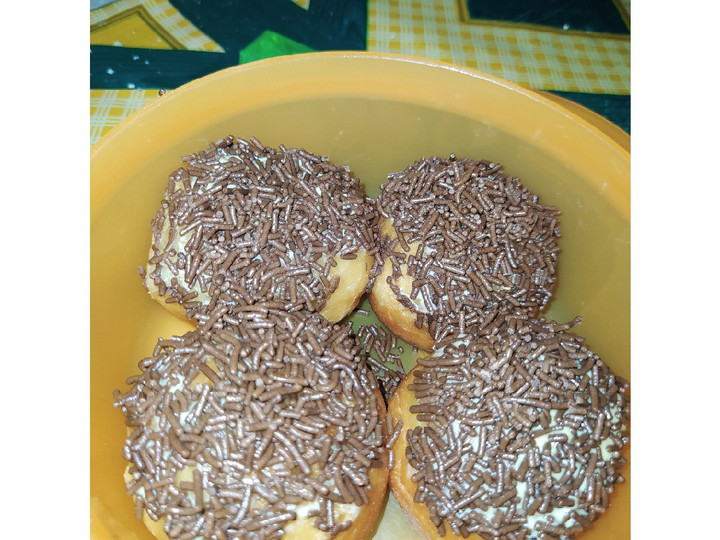 Resep: Donat tepung tanpa telur dan tbm (pelembut) Irit Anti Gagal