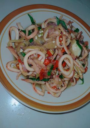 Foto resep Oseng Cumi Lombok Ijo