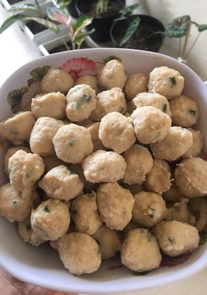 Foto resep Bakso Ayam Udang Kenyal
