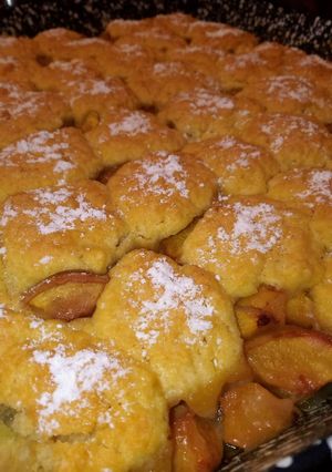 Barackos cobbler🍑 recept fotója