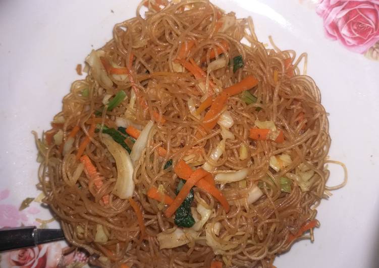 Resep Bihun kecap yang Menggugah Selera