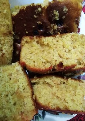 صورة لوصفة كيكه بطعم البرتقال😋😋