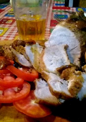 Una foto de Peceto de cerdo a la olla