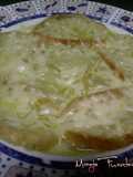 Sopa de cebolla a mi estilo