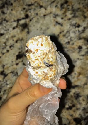 Hình của món Granola bar 30s eat clean.
