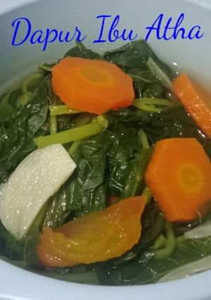 Foto resep Sayur Bayam wortel #Mpasi