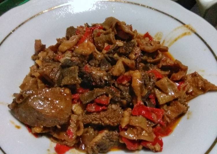 Resep masakan Babat gongso | Resep Membuat Babat gongso Yang Enak Dan Mudah