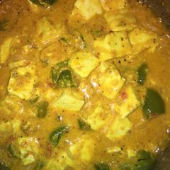 A picture of Masala malai Kadai paneer.
