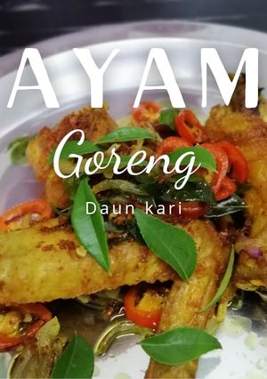 Gambar 🐔Ayam Goreng Daun Kari 🌿