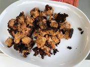 Une photo de pâte arachide