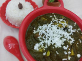 मेथी पालक पनीर साग (Methi palak paneer saag recipe in hindi)