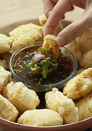 Foto resep Tahu Aci Krispi Kuah Gejrot Devina Hermawan