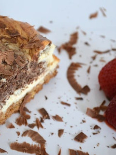 A picture of Chocolate Marble Cheesecake.