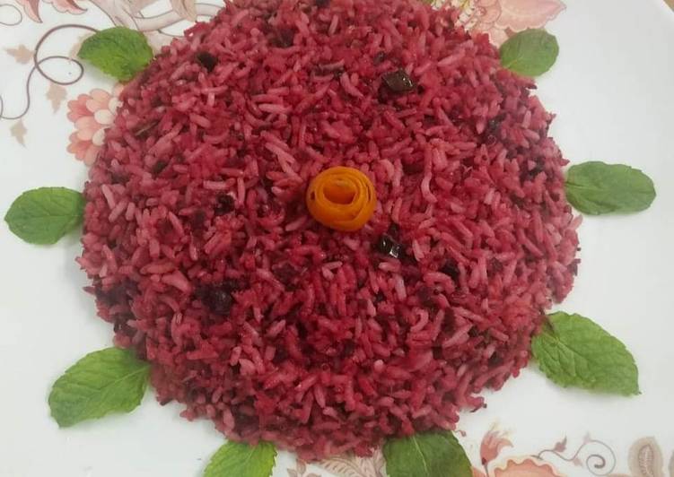 Beetroot Rice