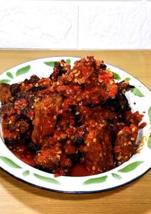 Foto resep Resep Dendeng Batokok Pedas Daging sapi kurban