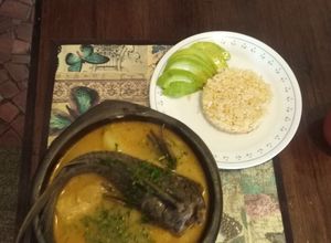 Una foto de Sopa de Cucha o Coroncoro