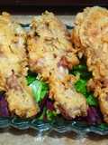 Crispy fried drum sticks