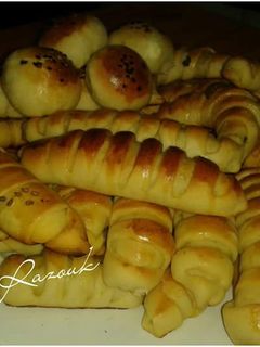 صورة لوصفة فطاير بحشوات مختلفة