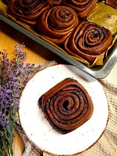 Extra kakaós csigák recept fotója