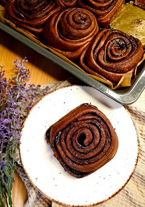 Extra kakaós csigák recept fotója